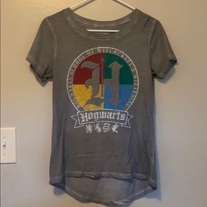 Grey Hogwarts Tee